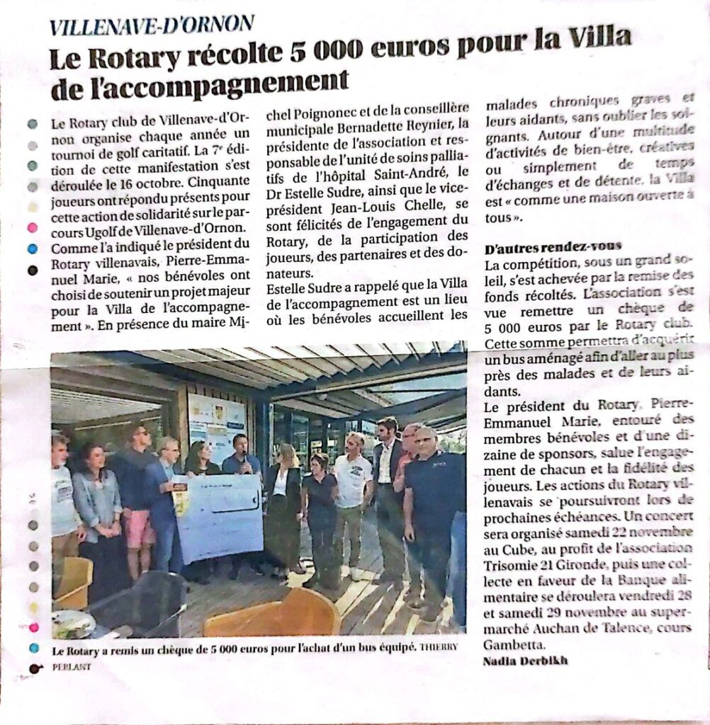 Article Rotary Club