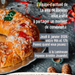 Venez nous rencontrer le 8 janvier à Bacalan